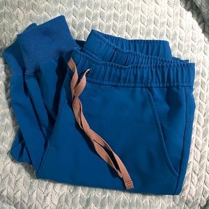 Alps Blue Tansen Jogger FIGS Scrub Pants